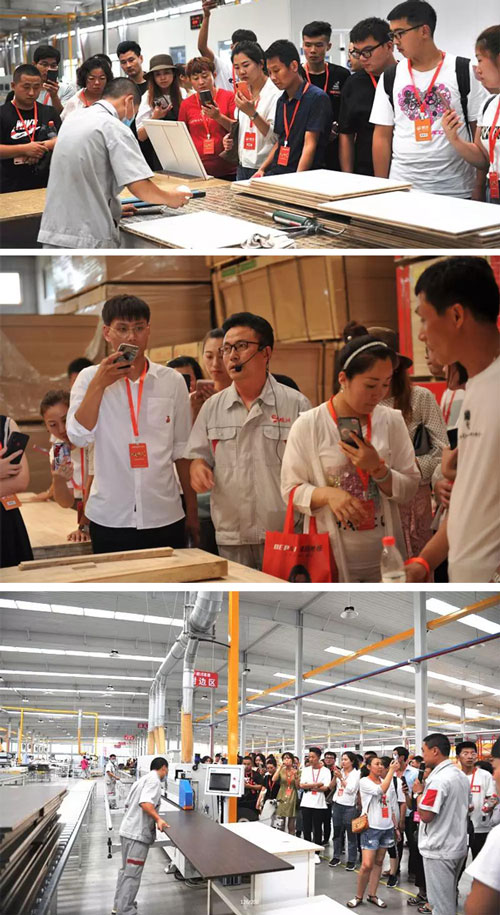 Z6尊龙销售训练营参观工厂