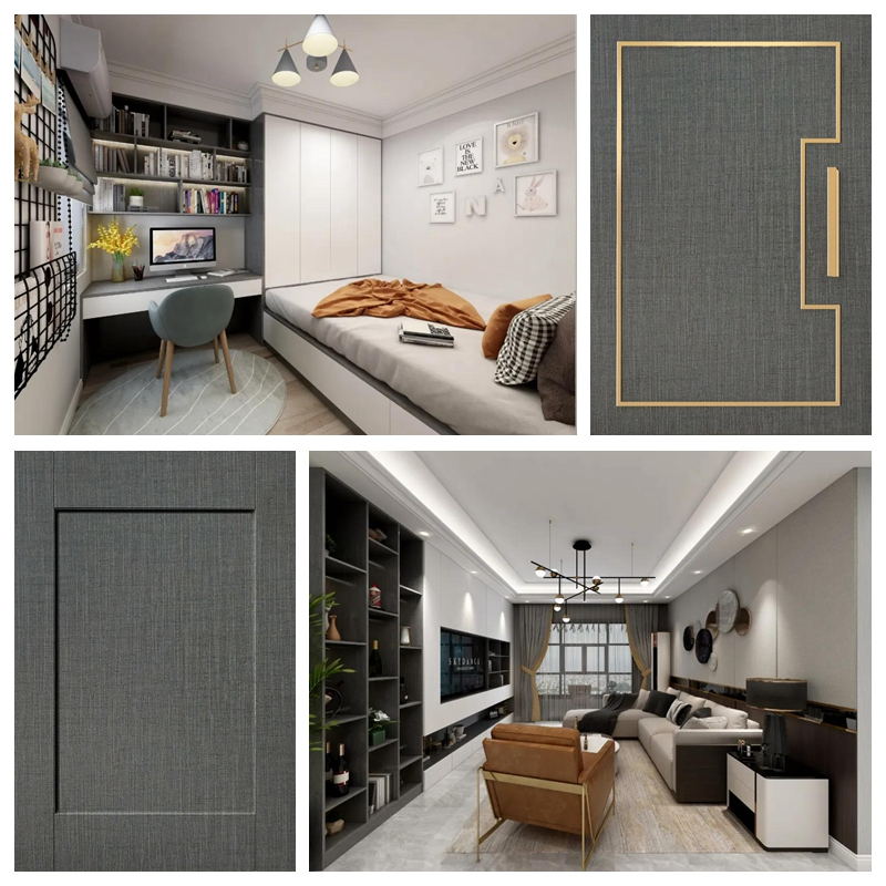 Z6尊龙生态板板材布纹花色 木语丝韵