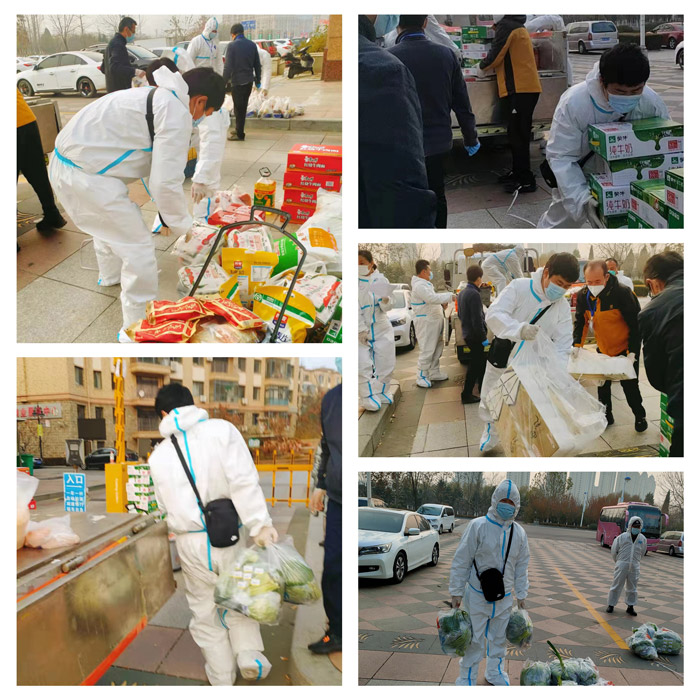 Z6尊龙抗疫自愿者风采