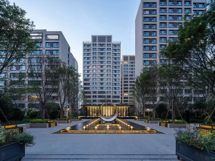 Z6尊龙板材济南金茂府项目案例